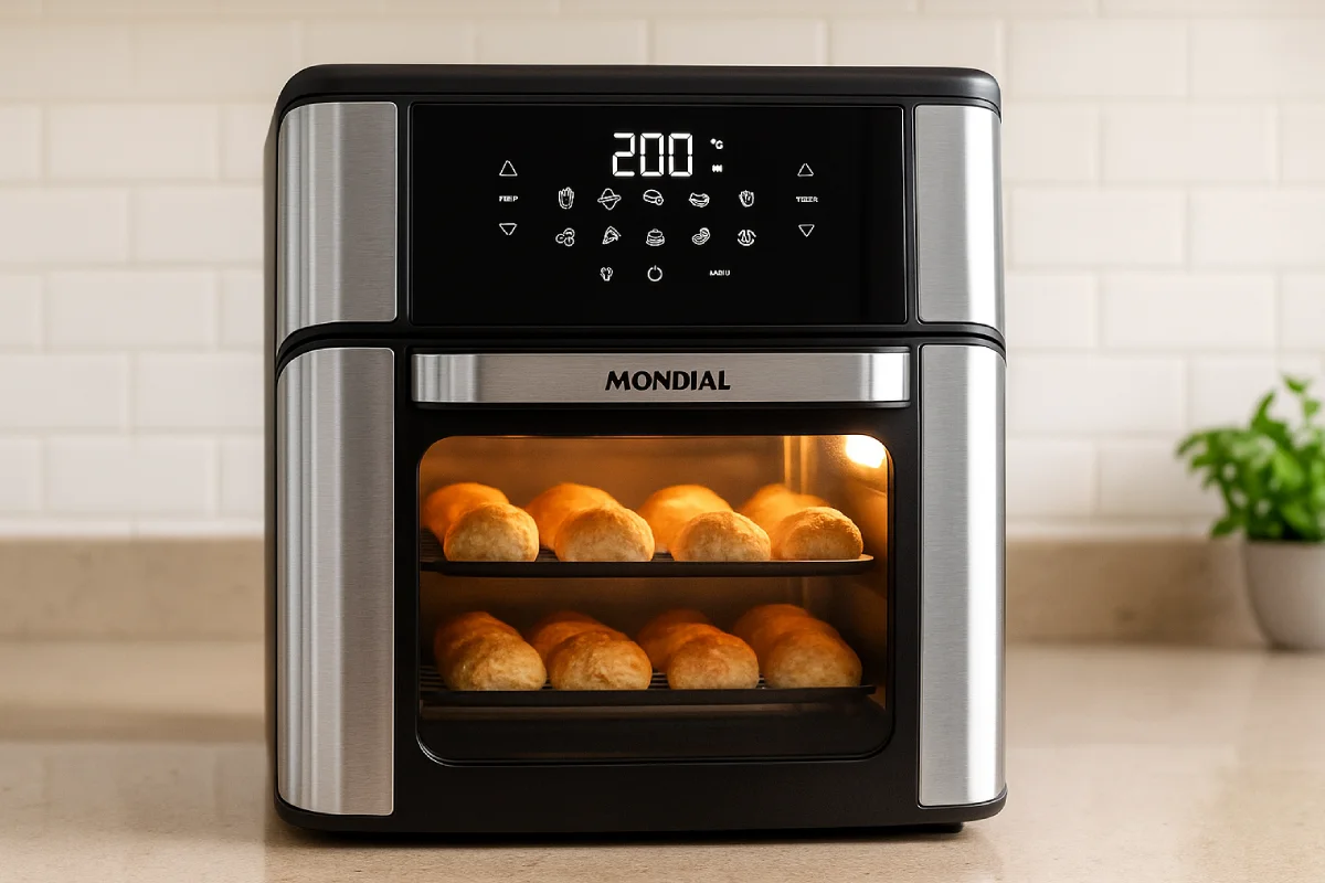 Fritadeira Elétrica Mondial Oven 12L - air fryer mondial